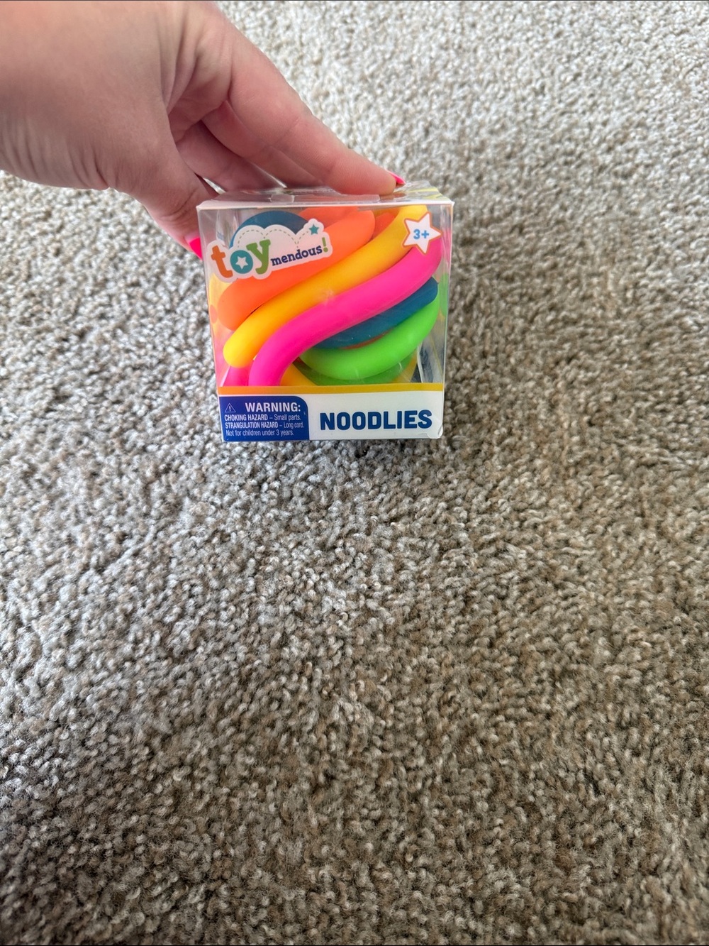 Noodlies Kids Sensory Play Noodles - Neon Mix